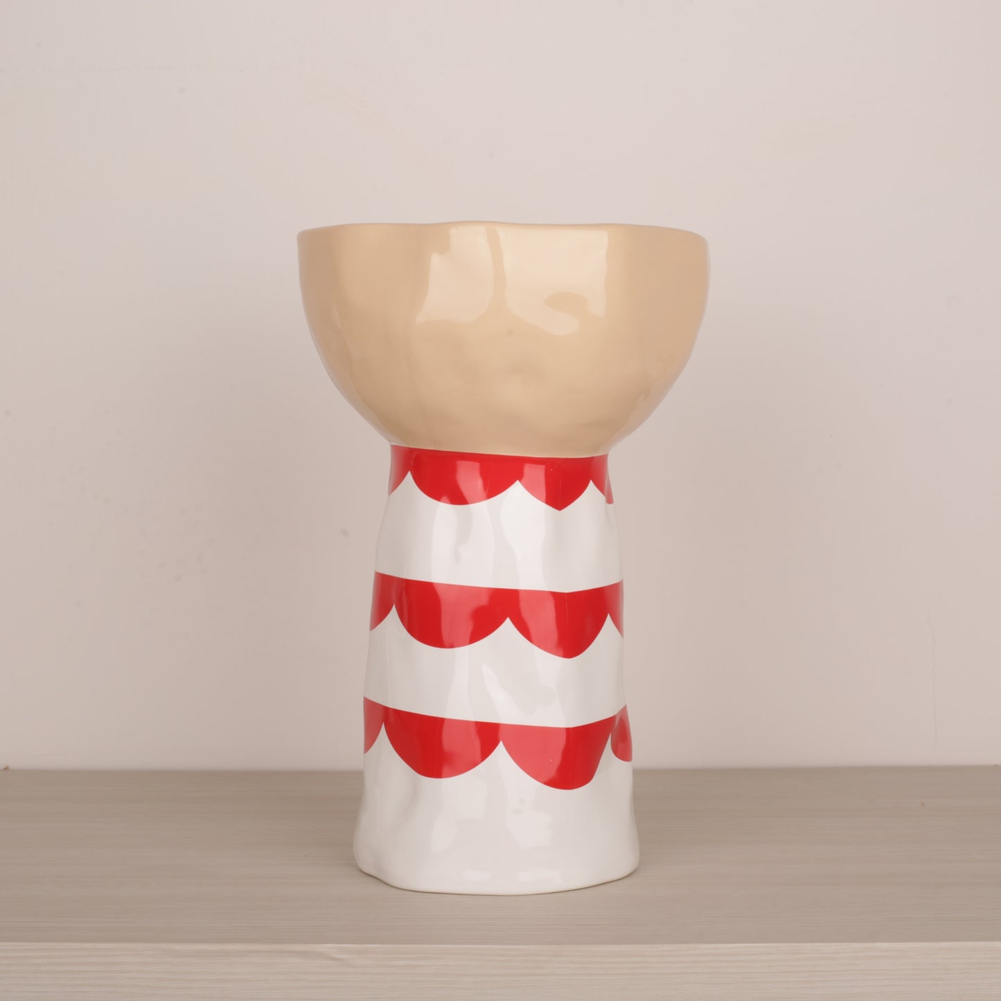 Doll Shape Open Head Decorative Bowl
