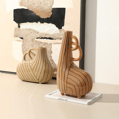 Geometric Deer Shape Flower Vase