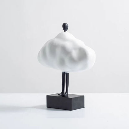 White Cloud Figure Ornament