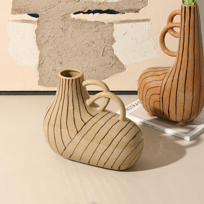 Geometric Deer Shape Flower Vase