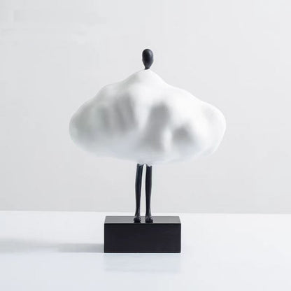 White Cloud Figure Ornament