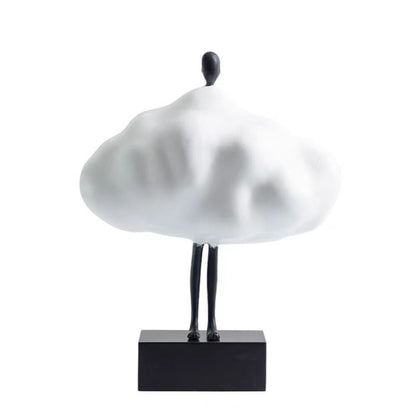 White Cloud Figure Ornament