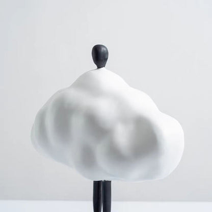 White Cloud Figure Ornament