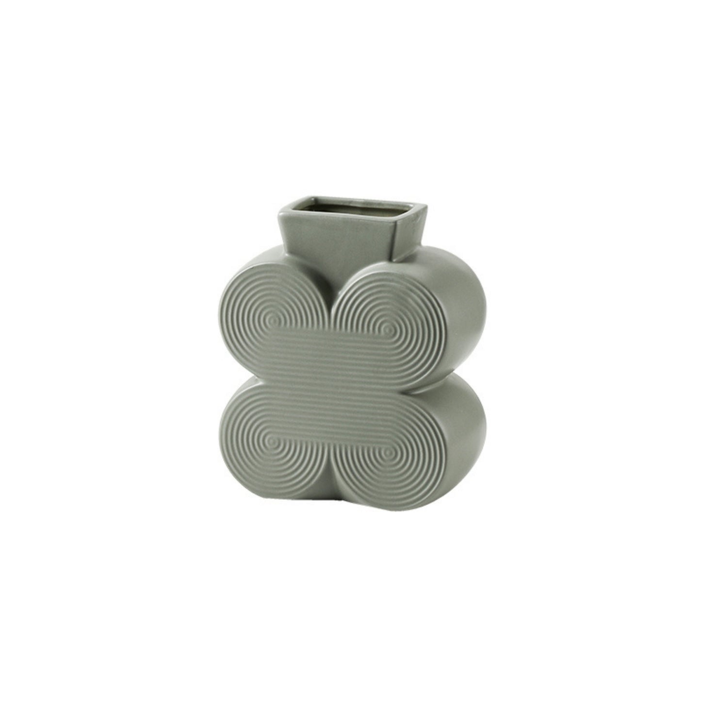 Spiral Pattern Decoration Vase