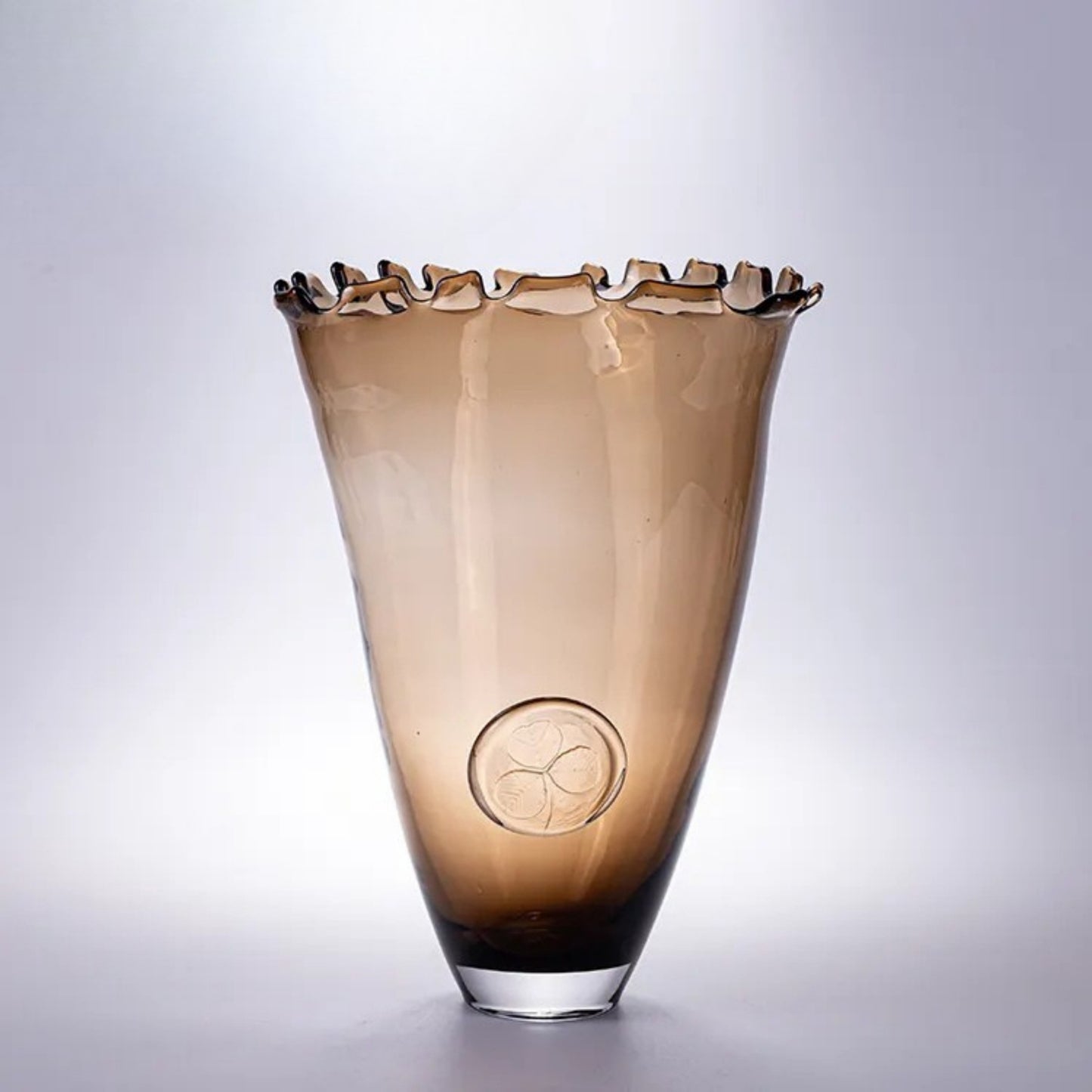 Handblown Glass Tabletop Vase