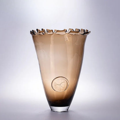 Handblown Glass Tabletop Vase