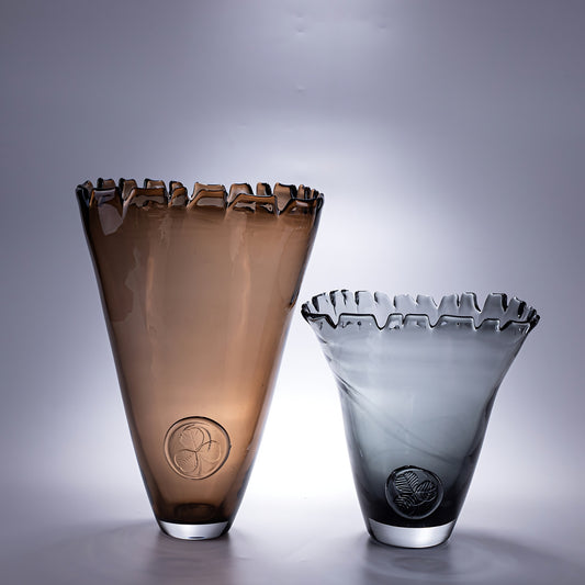 Handblown Glass Tabletop Vase
