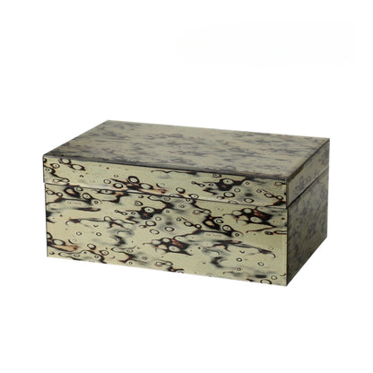 Gold-Wrapped Rectangle Storage Box