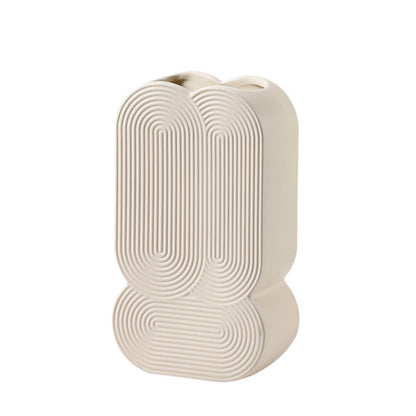 Spiral Pattern Decoration Vase