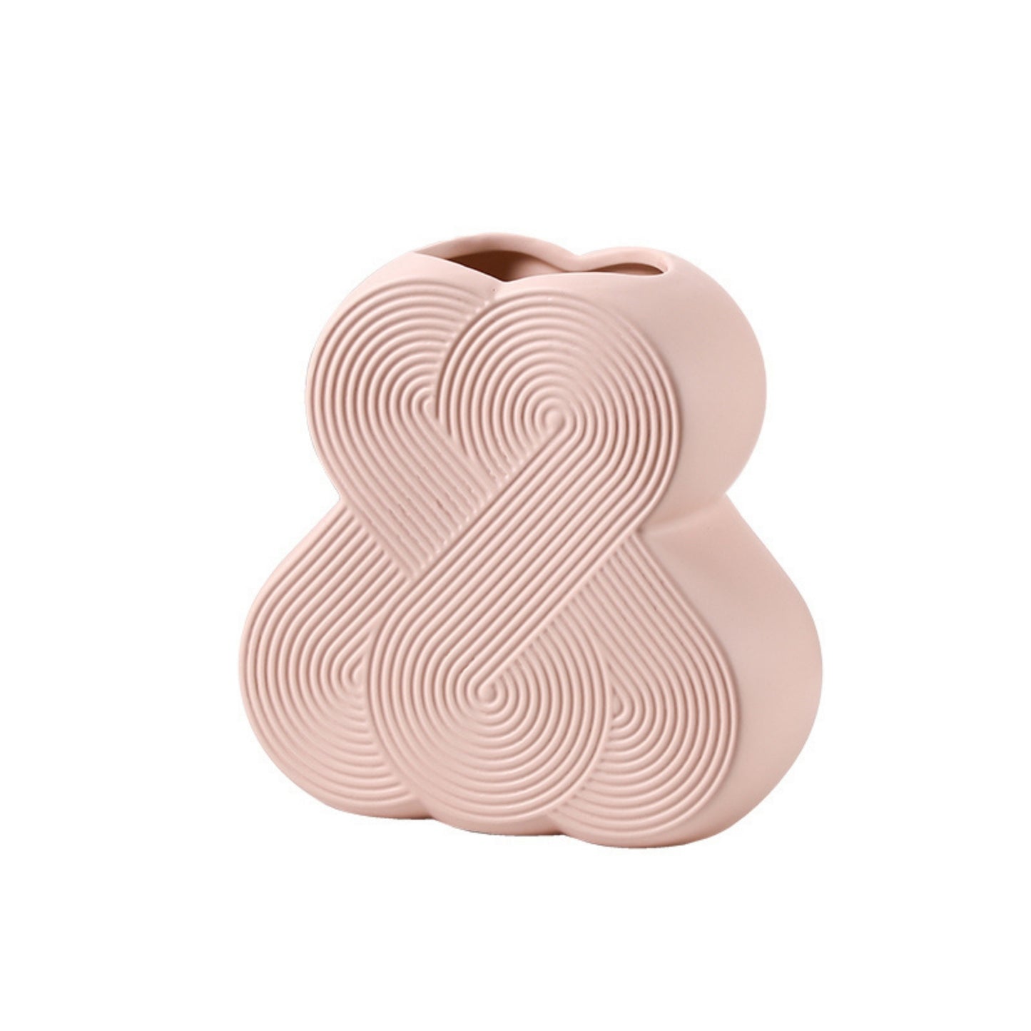 Spiral Pattern Decoration Vase