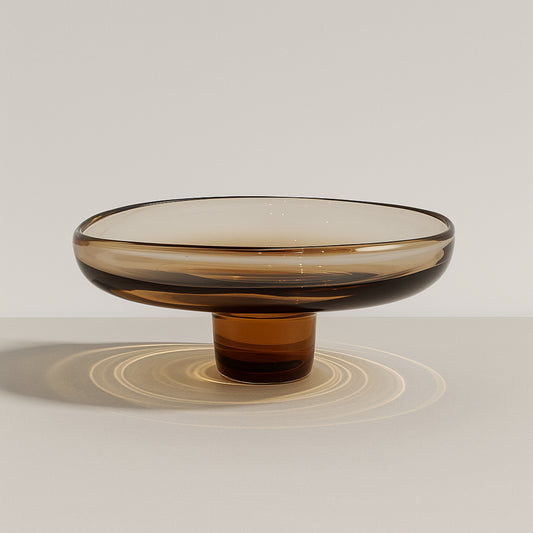 Handmade Glass Fruit Bowl