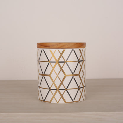 Ceramic Kitchen Storage Jar with Lid