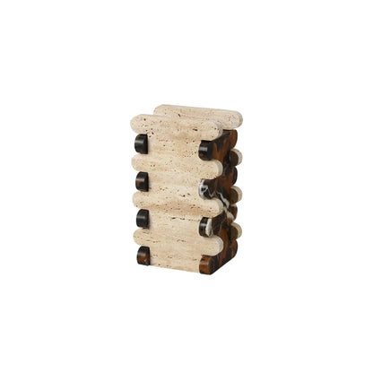 Beige Stone Dovetail Flower Vase