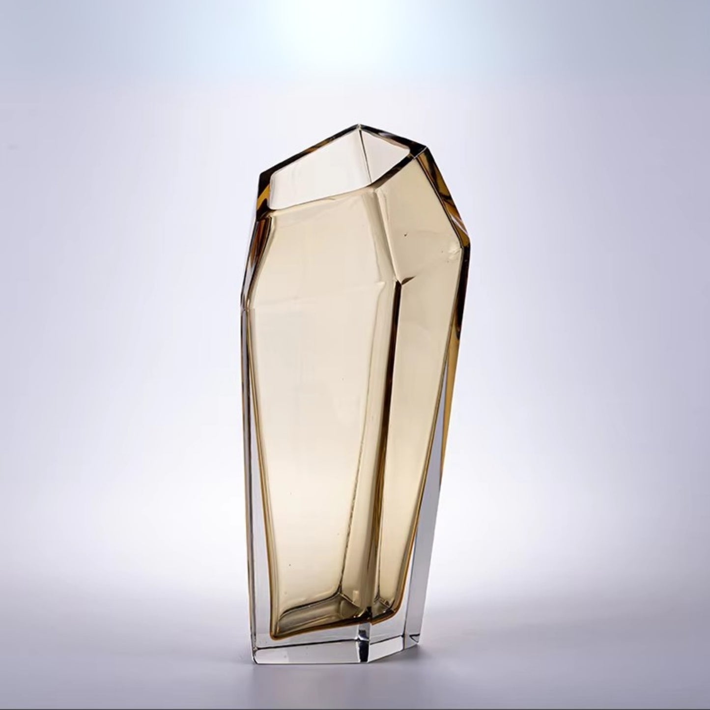 Crystal Hand-Blown Glass Vase