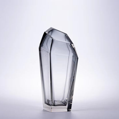 Crystal Hand-Blown Glass Vase