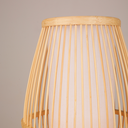 Handmade Bamboo Woven LED Table Lamp