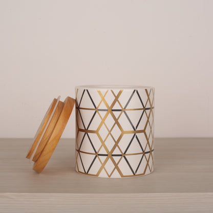 Ceramic Kitchen Storage Jar with Lid