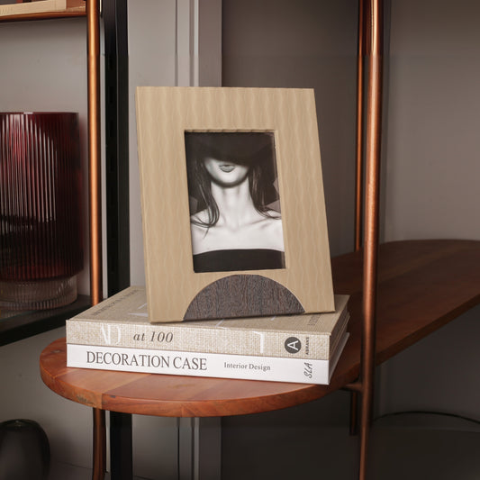 Retro Style Table Photo Frame (Coffee, Brown, Grey)