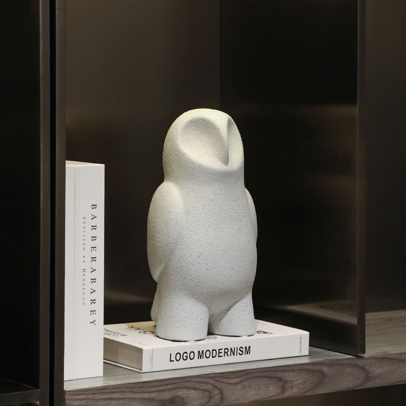 Owl Figurine Tabletop Décor Accent