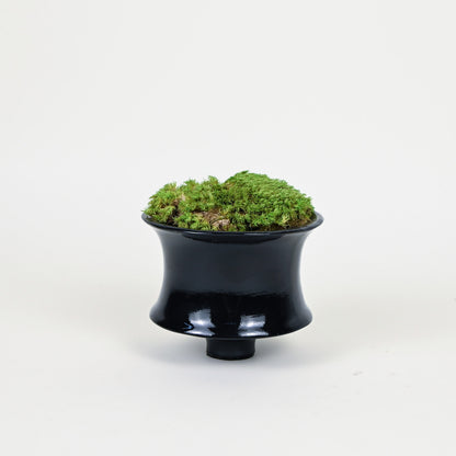 Black Decoration Resin Moss Flower Ornaments